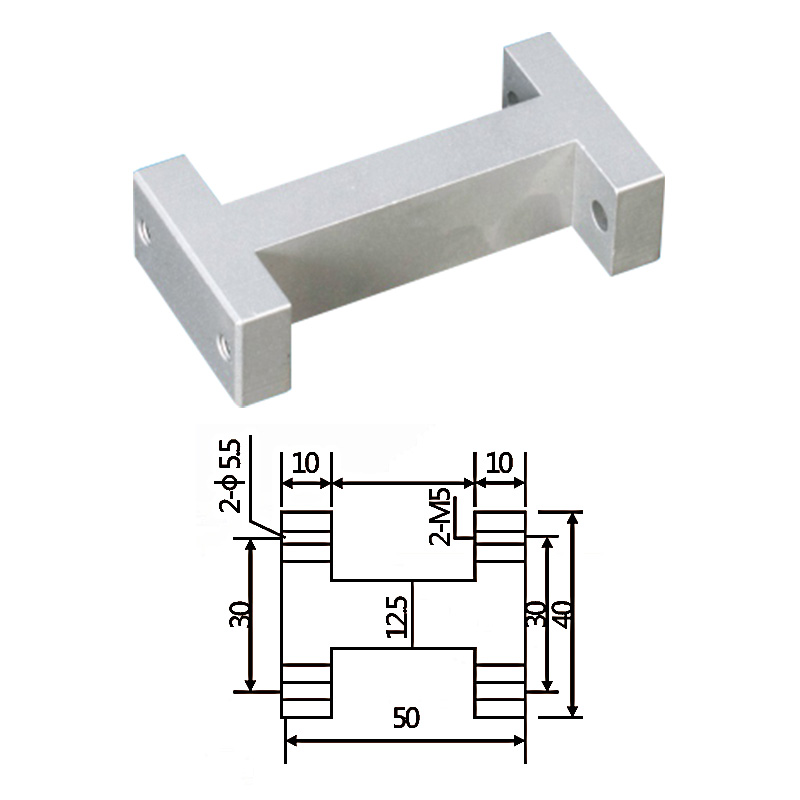 大夹具连接工字架50mm