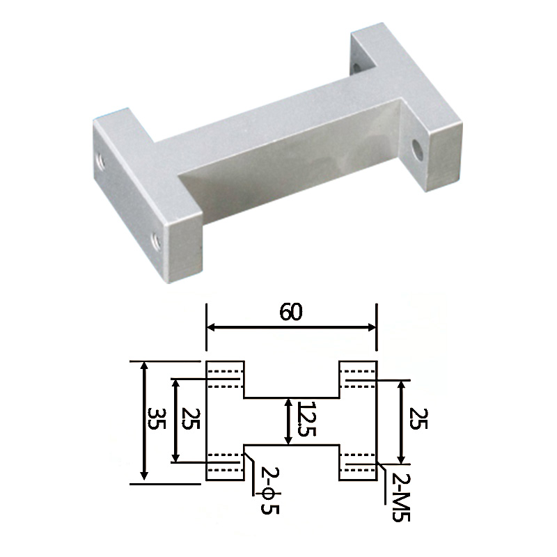 小夹具连接工字架60mm