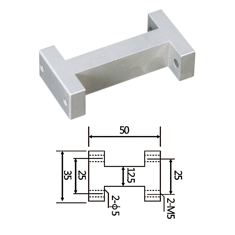 小夹具连接工字架50mm