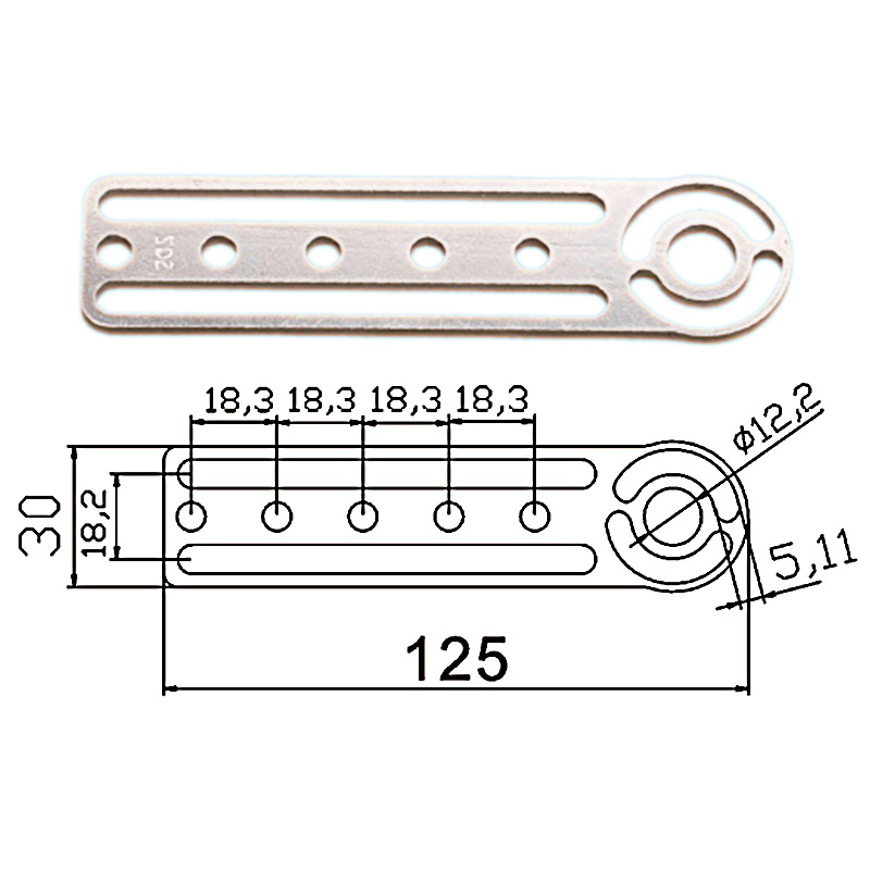 双槽迷你夹具支架--JD20E-100